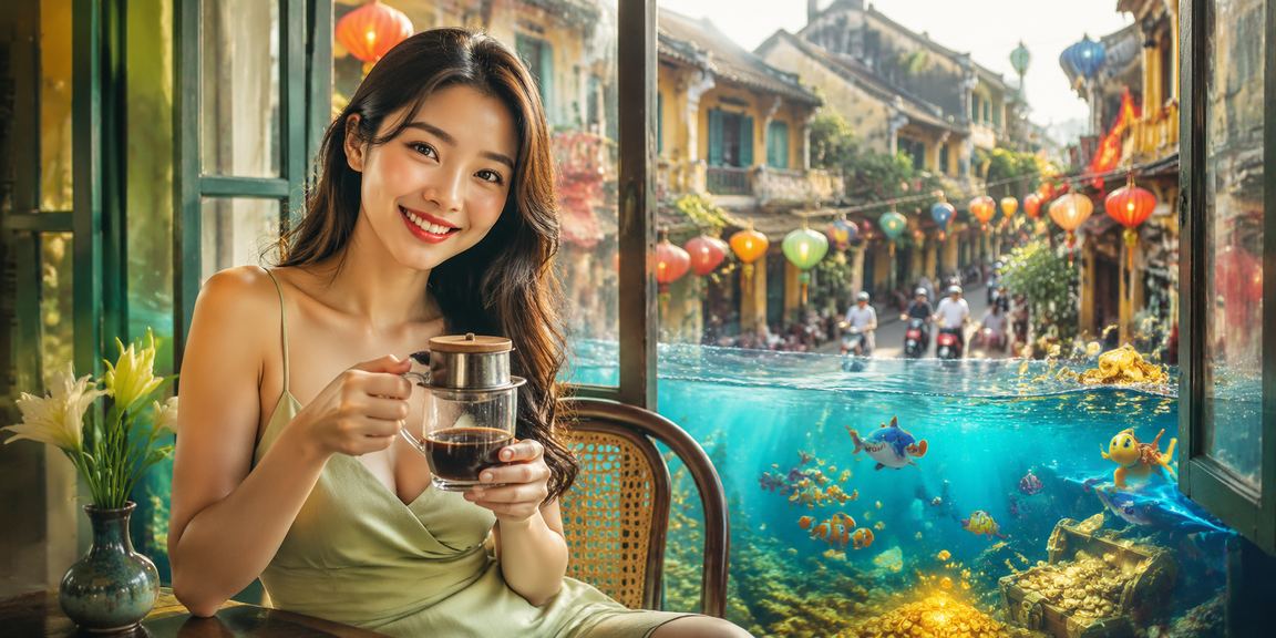 Người dùng tại Hà Nội theo dõi kèo bóng đá và đặt cược thể thao qua điện thoại trong quán cà phê