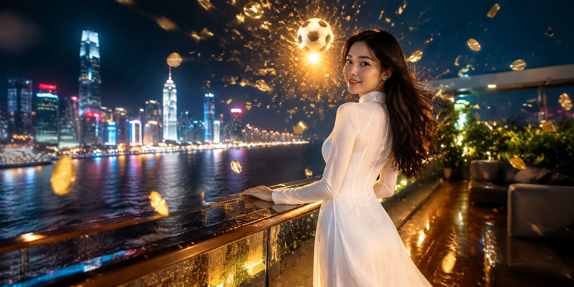 Cô gái mặc áo dài tại TP.HCM theo dõi kèo bóng đá và chương trình VIP trên điện thoại
