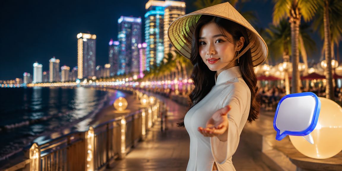 Khung cảnh giải trí tại Nha Trang với người dùng xem kèo thể thao và thông tin trận đấu trên điện thoại